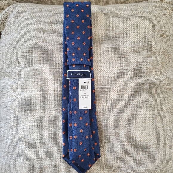 Club Room Lampley Floral Tie - Picture 4 of 6